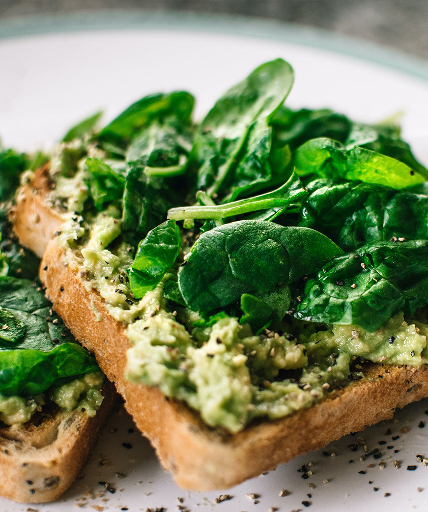 spinach sandwich image