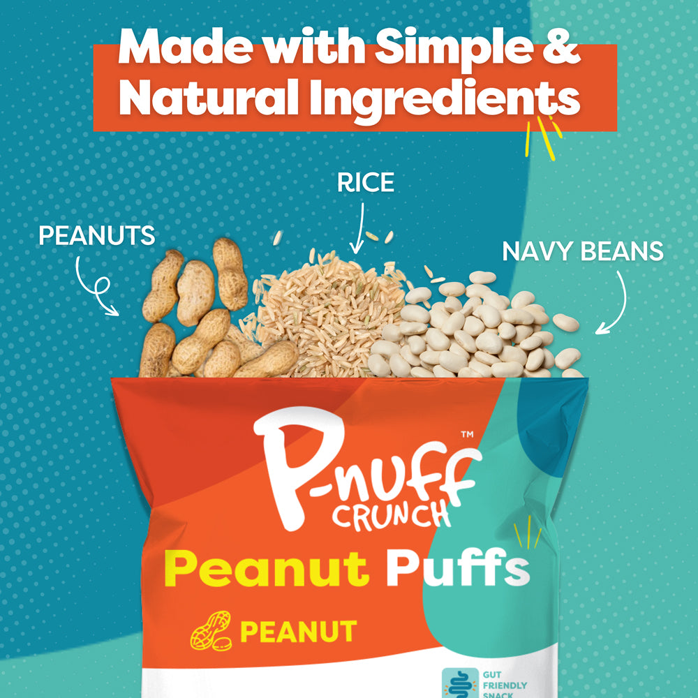 P-nuff Crunch Protein puffs ingredients